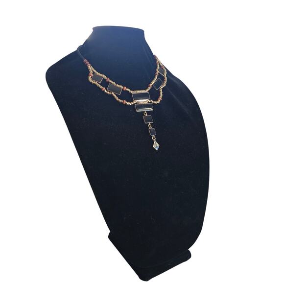 Free People “Lately” Necklace | Mixed Metal Pendant NWT - Picture 2 of 5